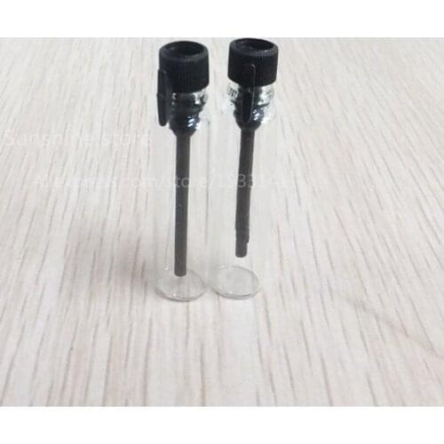 3000 X 2ml micro glass perfume bottle inflatable glass tube bottle empty perfume bottle vial