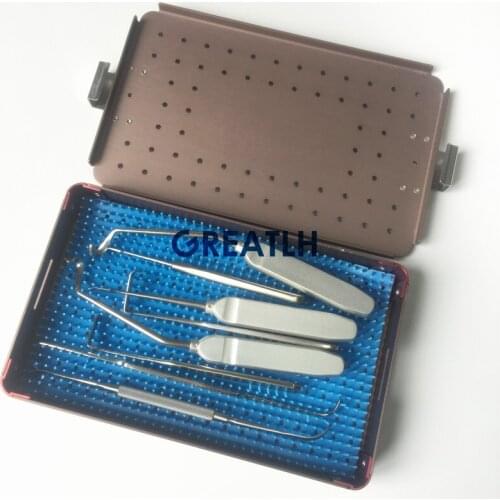 8pcs/Set Nose plastic surgery instrument set nasal bone Costal cartilage tool