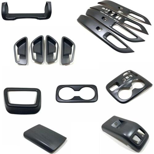 Interior Peach Wood Decoration Accessories For Hyundai Tucson 2021 2022 Instrument Console Gear Water Cup Cover Air Vent Trim