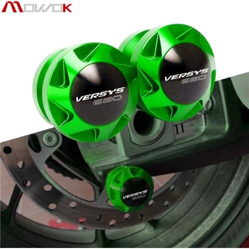 For Kawasaki VERSYS 650 2007-2014 VERSYS 650 2015-2019 Andere Modellen 10 M/8 M Achterbrug Spoelen Slider Staat Schroeven