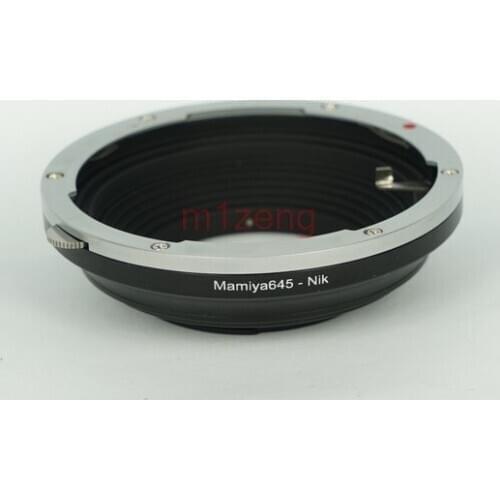 M645-AI Adapter ring for Mamiya 645 m645 Lens to nikon d4 d5 d90 d300 d500 d600 D810 D700 D750 D5200 D7200 D3300 d7500 camera