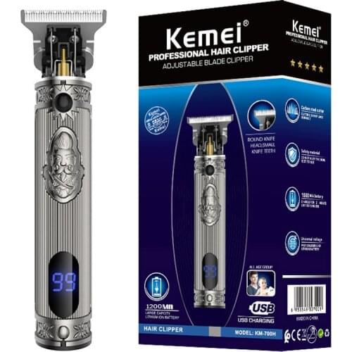 Kemei Professional MenTrimmer Beard Electric Clipper Barbe Hair Cutting Machine Revised to Outliner Trimmer Hair Clippers Men