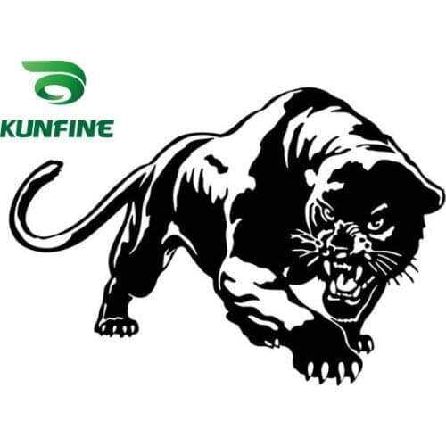 KUNFINE Car Styling sticker Leopard Car Sticker Vinyl Decal Decoration film Car Diy Sticker Tuning parts