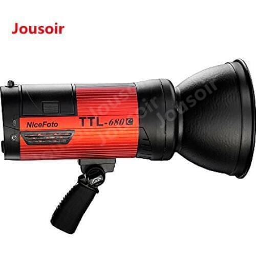 Nicefoto TTL-680C Portable 600W Studio Strobe Flash Light HSS 1/8000 for camera CD50