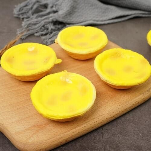 Hotel restaurant Kitchen bakery pastry dessert cake house baking shop store decor simulation fake egg custard tart model props