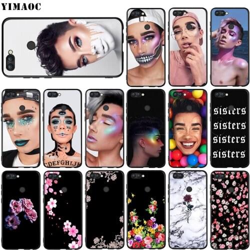 YIMAOC James Charles Silicone Case for Huawei Honor 6a 7a 7c 7x 8 9 10 Lite Pro Y6 Prime 2018 2017