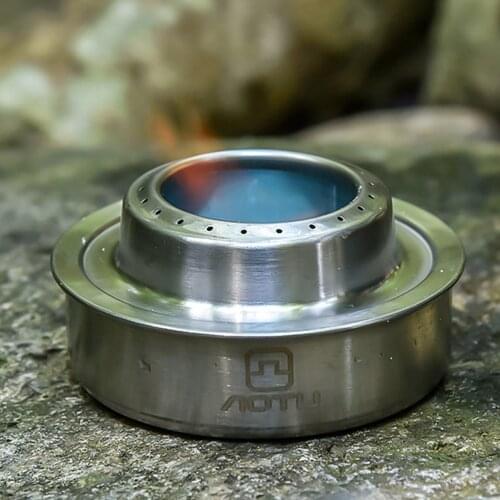 Outdoor Alcohol Burner Camping Cooking Alcohol Burner Spirit Stove for Campfire, Hiking, Travel, Beach