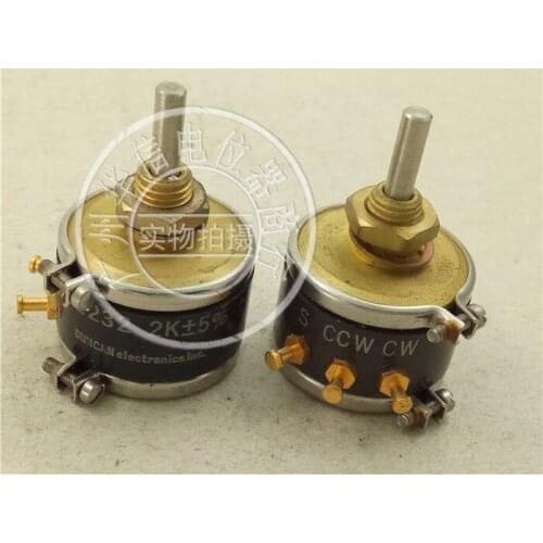 [VK] DUNCAN imported conductive plastic potentiometer 1232 2K shaft diameter 3MM switch