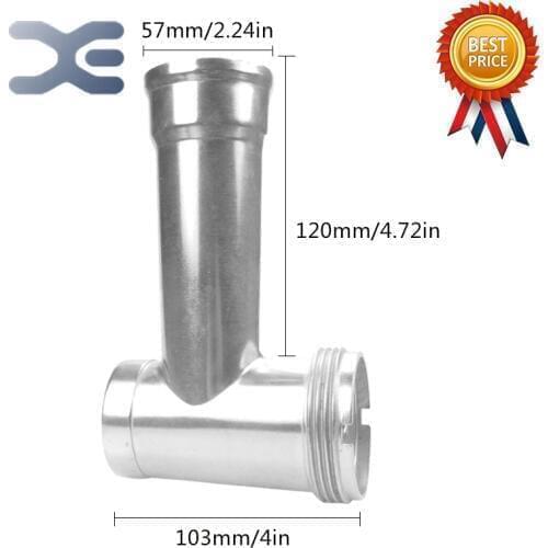 1Pcs Food Grade Stainless Steel Meat Grinder Parts Fit Geepas Kenwood zelmer Moulinex Length 105mm Screw Grinder Auger Bushing