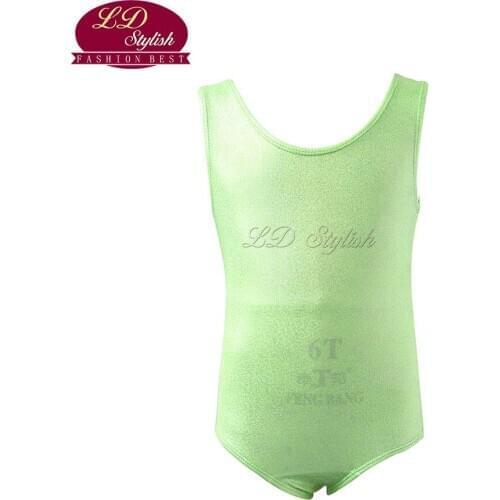 Girls Sleeveless Leotard Ballet Dance Spandex Lycra Leotard For Kids Youth Children Gymnastic Leotards Dancewear Performance