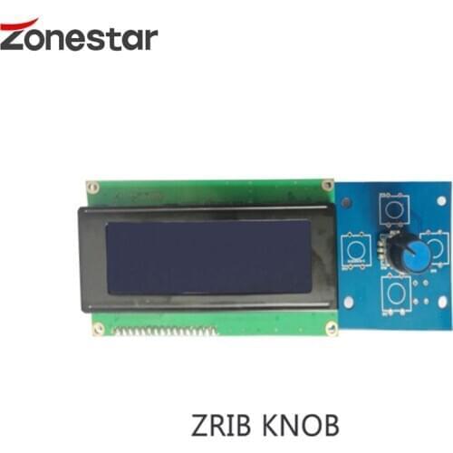 ZONESTAR 2004 LCD Display Screen And Knob Board For 3D Printer Kit Mendel
