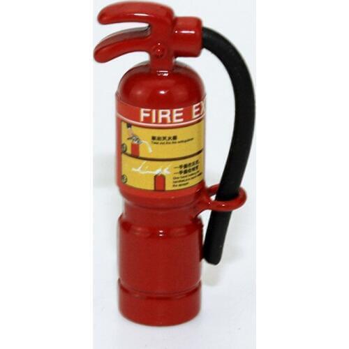 1PCS Cute Mini 1:12 Scale Miniature Dollhouse Fire Extinguisher Play Doll House Furniture Decor Accessories Toy
