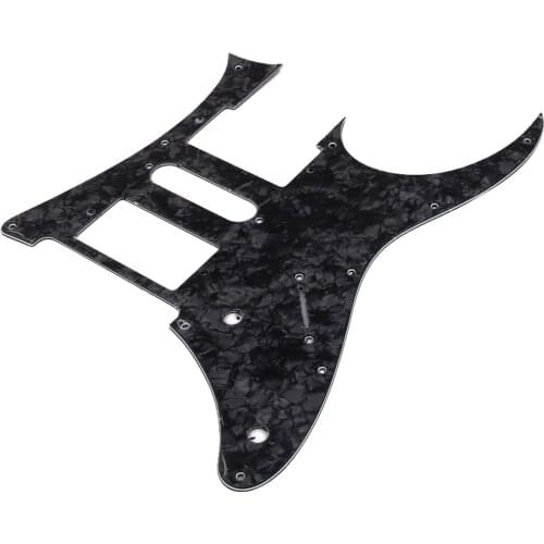 3Ply Quality Guitar Pick Guard For RG 350 DX Black Pearl