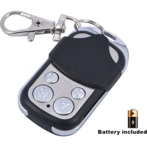 433Mhz 433.92mhz Cloning Gate Garage Remote Control Universal Wireless Copy Code 4 Channel Electric Cloning RF Transmitter ABCD