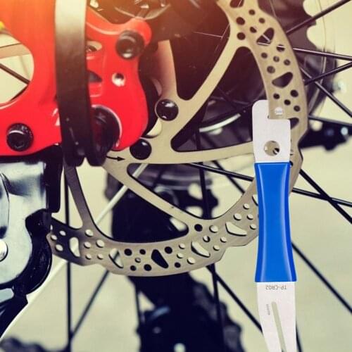 304stainless steel Bicycle Disc Correction Wrench Adjustment Bike Disc Brake Rotor Alignment Truing Tools Bike Disc Brake Wrench
