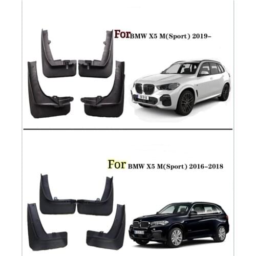 For BMW X5 M G05 2016-2018 2019 2020 Without Pedal mudflaps Splash Guards Fender Molded Mudguards Mud flaps Car Accessories
