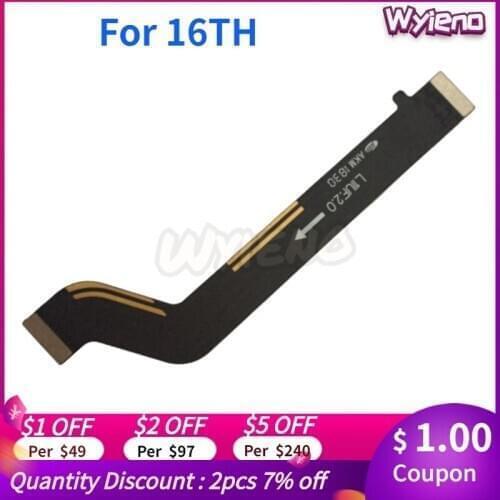 Wyieno Motherboard Ribbon For Meizu 16TH Mainboard LCD Connector Main Interboard Flex Cable + Tracking