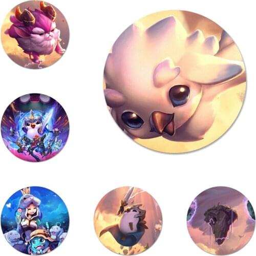 Teamfight Tactics Badge Brooch Pin Accessories For Clothes Backpack Decoration gift