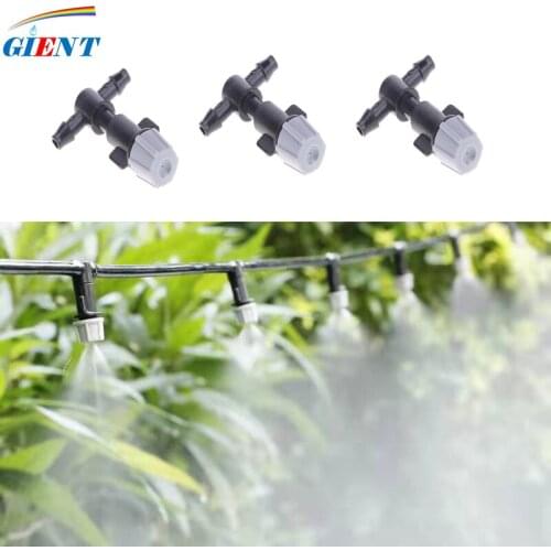 10/20Pc Plastic Watering Irrigation Outdoor Misting Nozzles Sprinkler Head Atomizer For Garden Drip Irrigation System