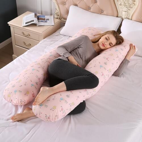 Cartoon Pattern Pregnant Pillow Support Breastfeeding Mater Pregnant Cushion Breastfeeding Pillows nursing pad Pillowcases