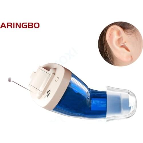 Hearing Aids Small Inner Ear Invisible Hearing Aid Adjustable Wireless Mini CIC Left/right Ear Best Sound Amplifier
