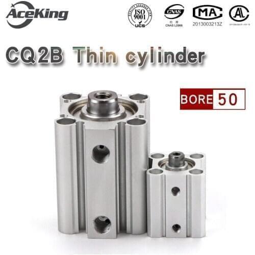 SMC thin cylinder CQ2B50-5/10/15/20/25/30/35/40/50/60/70/80/90/100 CQSB CDQSB CQ2B CDQ2B CQ2B50-5 CQ2B50-10 CQ2B50-20 CQ2B50-25