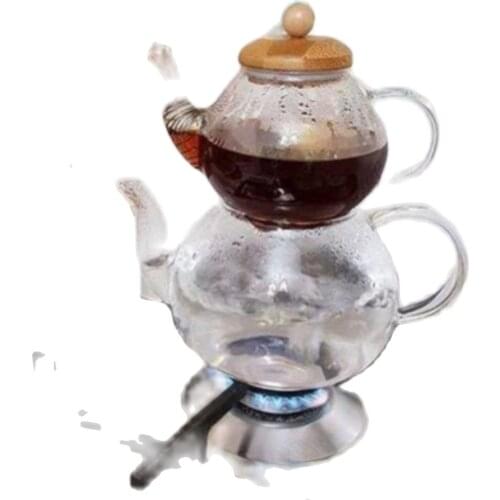 Turkish Tea Teapot Glass Teapot Borosikilat Teapot Turkish Tea Heat Resistant Turkish English Russian Arabic English Tea Herbal Tea Presentation