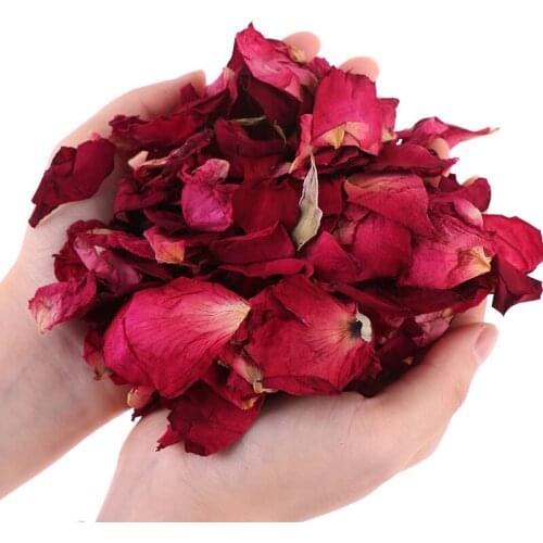 20g/50g/100g/pack Dried Rose Petal Bath Dry Flower Petal Spa Whitening Shower Aromatherapy Bathing Accessories