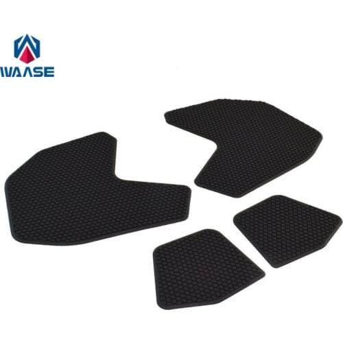 Waase Motorcycle Tank Pad Protector Sticker Decal Gas Knee Grip Tank Traction Pad Side For Yamaha MT-09 FZ-09 MT 09 2014-2020