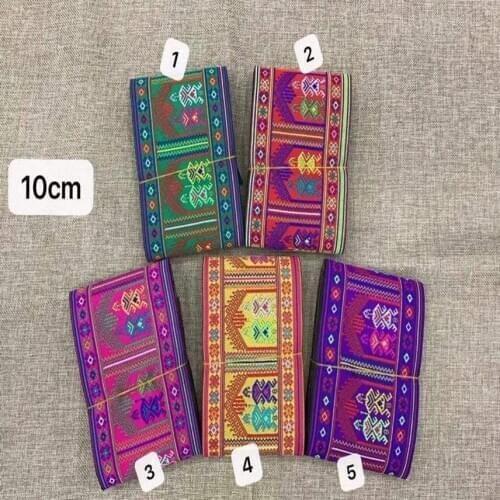 10cm ethnic style folk style nation style jacquard ribbon,jacquard webbing,garment ribbon,shoes ribbon,bag ribbon,YY1211C