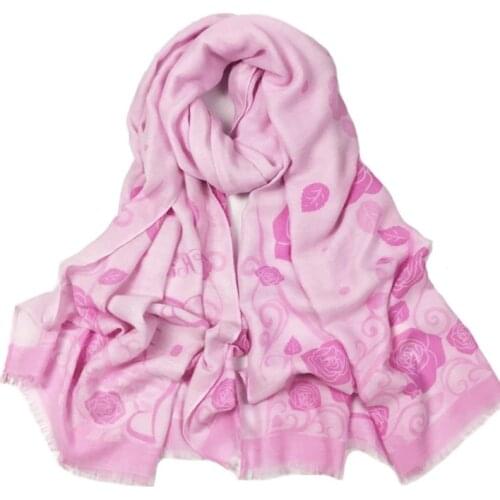 15pcs 180cm*70cm pink cartoon cat Winter Women Scarf Warm Scarves Shawls Female Scarf wholesale Lady birthday gifts Wraps 2019