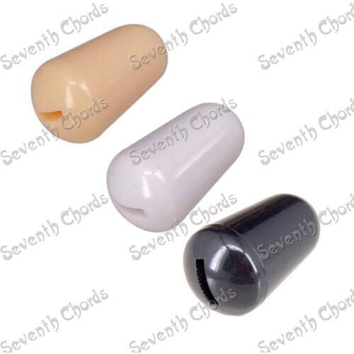 30 Pcs 3 Way 5 Way Lever Switch Knobs Tip Cap for Electric Guitar Selector Switches - 3 Colors for choose