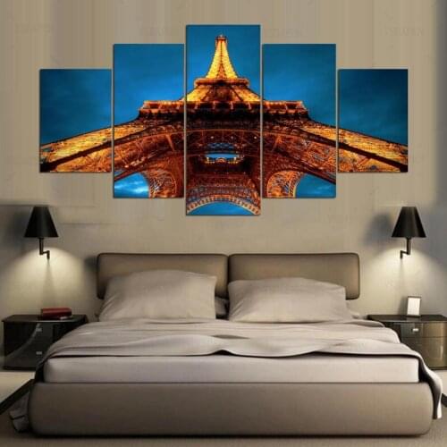 5 modern tower hd panel printing oil painting art painting the living room wall picture on the wall
