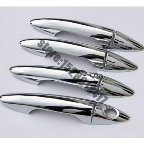 Car styling For Hyundai Solaris Verna i25 Accent Grand Avega 2011 2012 2013 2014 2015 2016 Chrome Door Handle Cover Trim