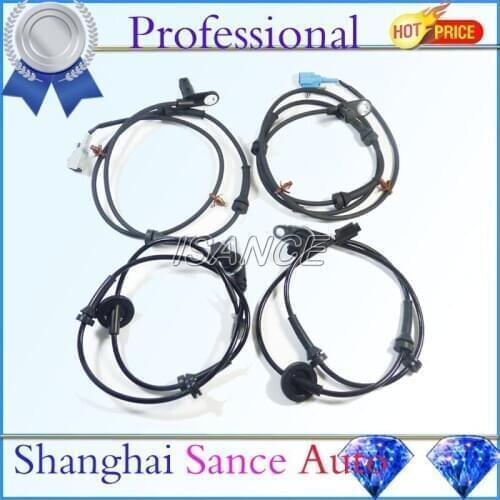 ISANCE ABS Wheel Speed Sensor Front Rear L + R 47901-7Y000 47900-7Y000 For Nissan Maxima 3.5L V6 2004 2005 2006 2007 2008