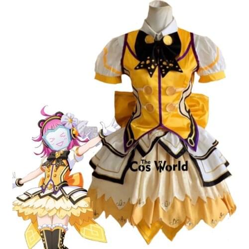 Love Live! Nijigasaki High School Idol Club Tennouji Rina 2019 Thank Festival Uniform Outfit Anime Customize Cosplay Costumes