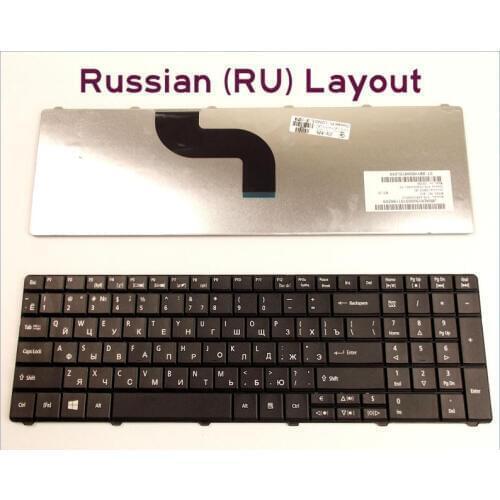 New Keyboard RU Russian Version For Acer Aspire E1-531-2697 E1-531-4619 E1-571-6650 E1-571-6481 Laptop
