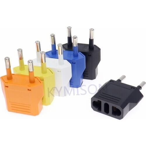 US To EU Plug Adapter Converter American Japan Euro European Type C Travel Adapter Power Electric Plug Socket AC Outlet