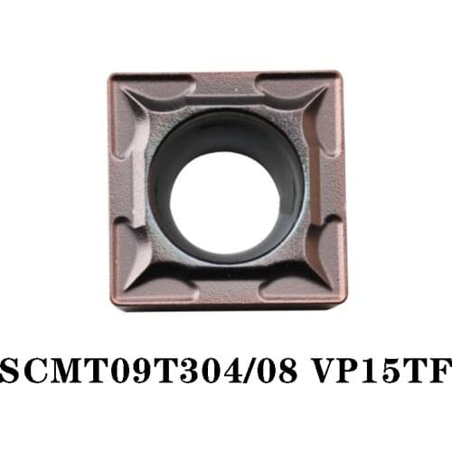 SCMT09T308 VP15TF SCMT09T304 SCMT carbide inserts for lathe turning tool holder SSKCR SSSCR stainless steel cnc machine