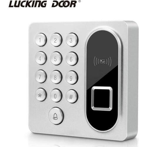 125KHZ Keypad Card Reader password Biometric Fingerprint Access Control Door Lock System RFID 200 user