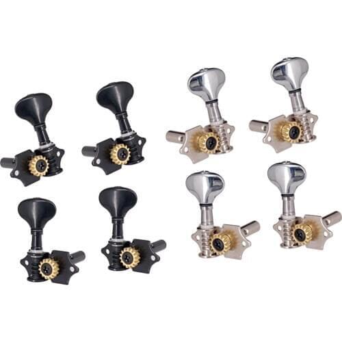 4pcs Ukulele Tuning Pegs 2L 2R Metal Machine Heads Tuners for Ukulele Parts & Accessories