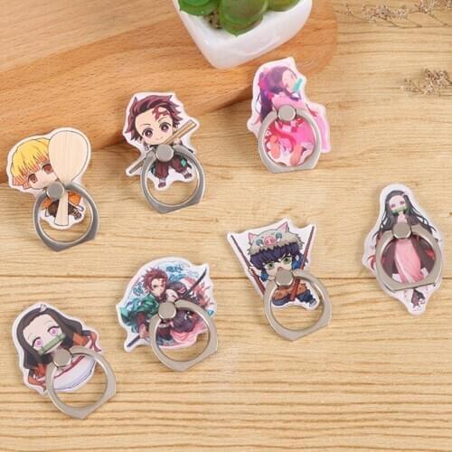 Anime Demon Slayer:Kimetsu no Yaiba Cute Fun Acrylic Mobile Phone Holder