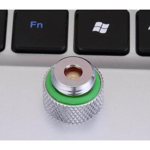 G1/4 Thread Vent Valve Auto Exhaust Connector Plug for PC Water Cooling Automatic pressure exhaust connector With silicone seal