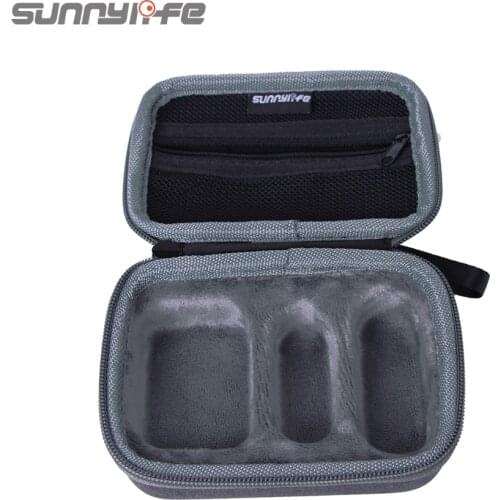 Sunnylife Portable Carrying Case For Insta360 GO 2 High-Quality Cloth Precision Modeling Palm Size Scratch-Proof Storage Bag