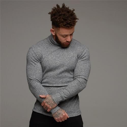 FITNESS SHARK Men's Long T-shirts
