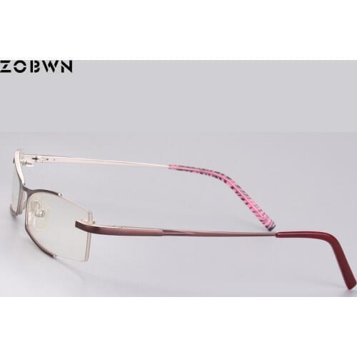 Classic glasses with half rim wholesale Fashion Women Eyeglasses Frame Men Optical Glasse Frame unisex Computer Glasses reading