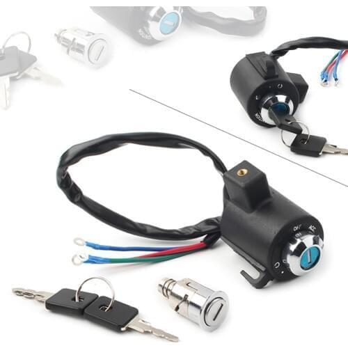 Motorcycle Ignition Switch Lock Key Set For Harley Sportster 883 XL883 1995 1996 1997 1998 1999 2000 2001 2002 2003 Aluminum