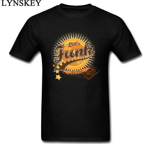 Lets Funk Mix Jazz Music Vintage Men T-shirt Out Of Sight Funny Hippie Classic Design Men Tshirts Hip Hop Rock Rockabilly
