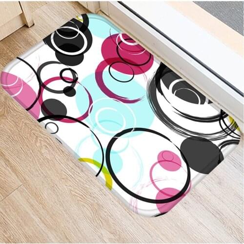 Anti-slip Suede Bath mat Bathroom kitchen bedroon floor mat Home Entrance kids prayer mat 40*60cm DD-0049