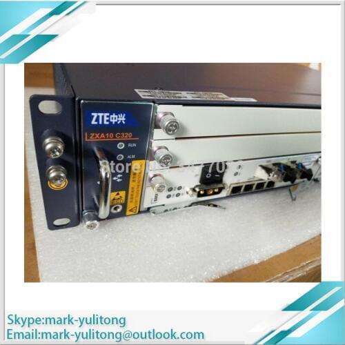 ZTE C320 OLT GPON EPON Optical Line Terminal 2 * SMXA / A10 Support plate ETGH ETGO GTGO GTGH service